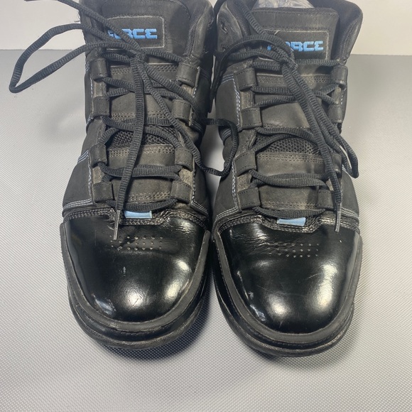 2007 NIKE AIR BELIEVE FORCE 317990-041 Mens SIZE 11.5 Patent Leather Basketball - Picture 2 of 6